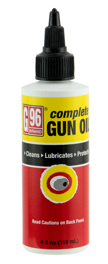 G96 Gun Oil Cleans Lubricates Prevents Rust Corrosion 4 oz Squeeze Bottle 1054