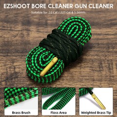 CLEARANCE Bore Cleaner Gun Barrel Rope Cleaner for 22 .223 & 5.56mm Rifle Pistol