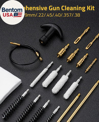 Gun Cleaning Kit for 9Mm .22 .357 .45, .40 .38/.177 .22/9Mm .45 .357, .38 Univer