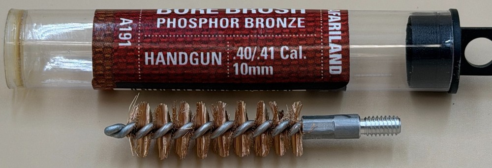 KleenBore .40/.41 CAL 10MM HANDGUN BORE BRUSH for Gun Cleaning A191