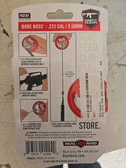 223 556 Caliber Rifle Cleaning Snake Kit from Real Avid Inline Brush Bore Boss