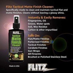 Flitz Tactical Matte Finish Cleaner 7.6oz/225ml Spray Bottle TM81585 (SEE VIDEO)