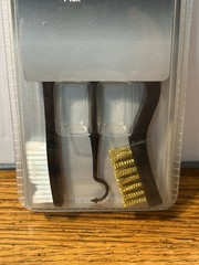 Winchester Gun Cleaning Toolset 3 Pc Kit Bronze & Nylon Brush Metal Pick New