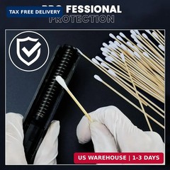 PINGMIC 1200/800/600PCS Gun Cleaning Kit – Gun Cleaning Patches and Swabs, 6-inc
