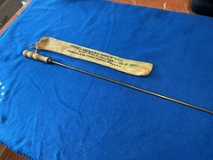 Vintage Marbles 3 Piece Gun Cleaning Rod .22 And Up To .25 Caliber No. 9622