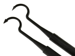 SE 5pc Gun Cleaning Set Brass, Copper, Nylon and 2 picks 7″ long – 7624BC-5