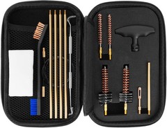 BOOSTEADY .223 5.56 Cleaning Kit Brass Rod Bore Brush Zippered Case