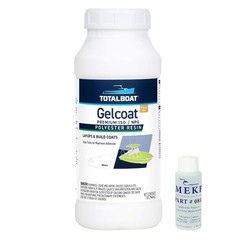 Marine Gelcoat for Boat Building, Repair and Composite Coatings White, Quart …