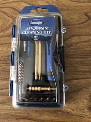 Gamemaster .357/.38/9MM cleaning kit￼