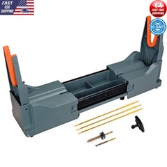 Gun Cleaning Stand Cleaning Kit W/ Expandable Design & Bonus Components Grey New