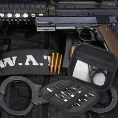 43 PCS Gun Cleaning Kit Pro Universal Pistol Rifle Shotgun Cleaner Set