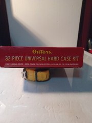 Outers 32 Piece Gun Cleaner Universal Hard Case Kit. Tools Cleaning Guns 70072