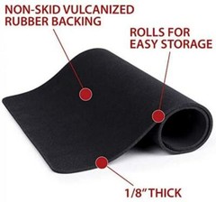Gun Cleaning Mat for use with Sig Sauer P365, Black Waterproof Scratch proof