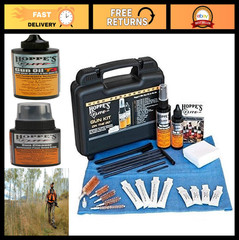 Gun Care On-The-Go Kit with Case & Pillow Packs – Portable Cleaning Supplies