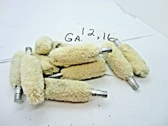 12/16 gauge swab/mop, new ten (10), Big End