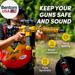 – 3-In-1 CLP Gun Oil, Lubricates & Preserves All Types of Firearms, Military-Gra