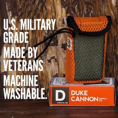 Duke Cannon Tactical Scrubber Soap Pouch – U.S. Military-Grade, Coarse and So…