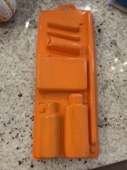 Gun Cleaning Kit for .40, .41 Caliber Pistol Cleaner, Rod, Lube, Brush, Patches