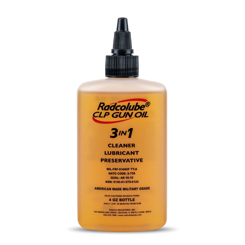 3-In-1 CLP Gun Oil, Lubricates & Preserves All Types of Firearms, Military-Grade