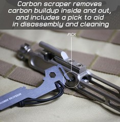 Carbon Scraping Tool | Multi-Scraper | Cleaning Accessories