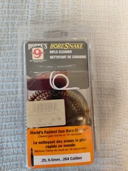 bore snake rifle cleaner 25, 6.5mm, .264 caliber