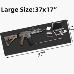 Large Gun Cleaning Pad Firearm Pistol Handgun Rifle Shotgun Care Maintenance Mat
