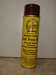 BORE CLEANER, FOUL FREE MAX by GOLDEN BORE -15oz-w free bore light -below cost