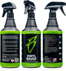Vinyl Sauce Premium Vinyl and Leather Cleaner, for Boats, Rvs, Powersport Vehicl