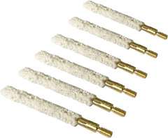 .22 Cal Bore Mop Gun Cleaning Brush for 22Lr Rifle Pistol Handgun Cleaning (6 Pi