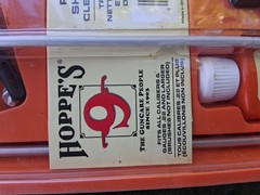 New, Boxed, HOPPE’S Rifle and Shotgun Cleaning Kit with Solvent and Lubricant