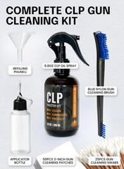 Gun Cleaning Oil Kit 3-in-1 Cleans Lubes Protects 6.8 Oz. Sprayer Gun Cleaner