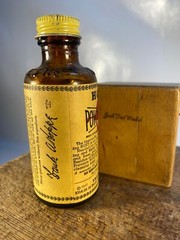 Vintage 1937 Hoppe’s Nitro Powder Solvent No. 9, Bottle Only/No Contents