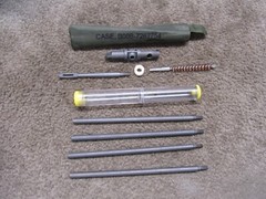 M1 Garand Buttstock Cleaning Kit Oiler M10 Combo Tool Rods Tip Brush & Pouch New