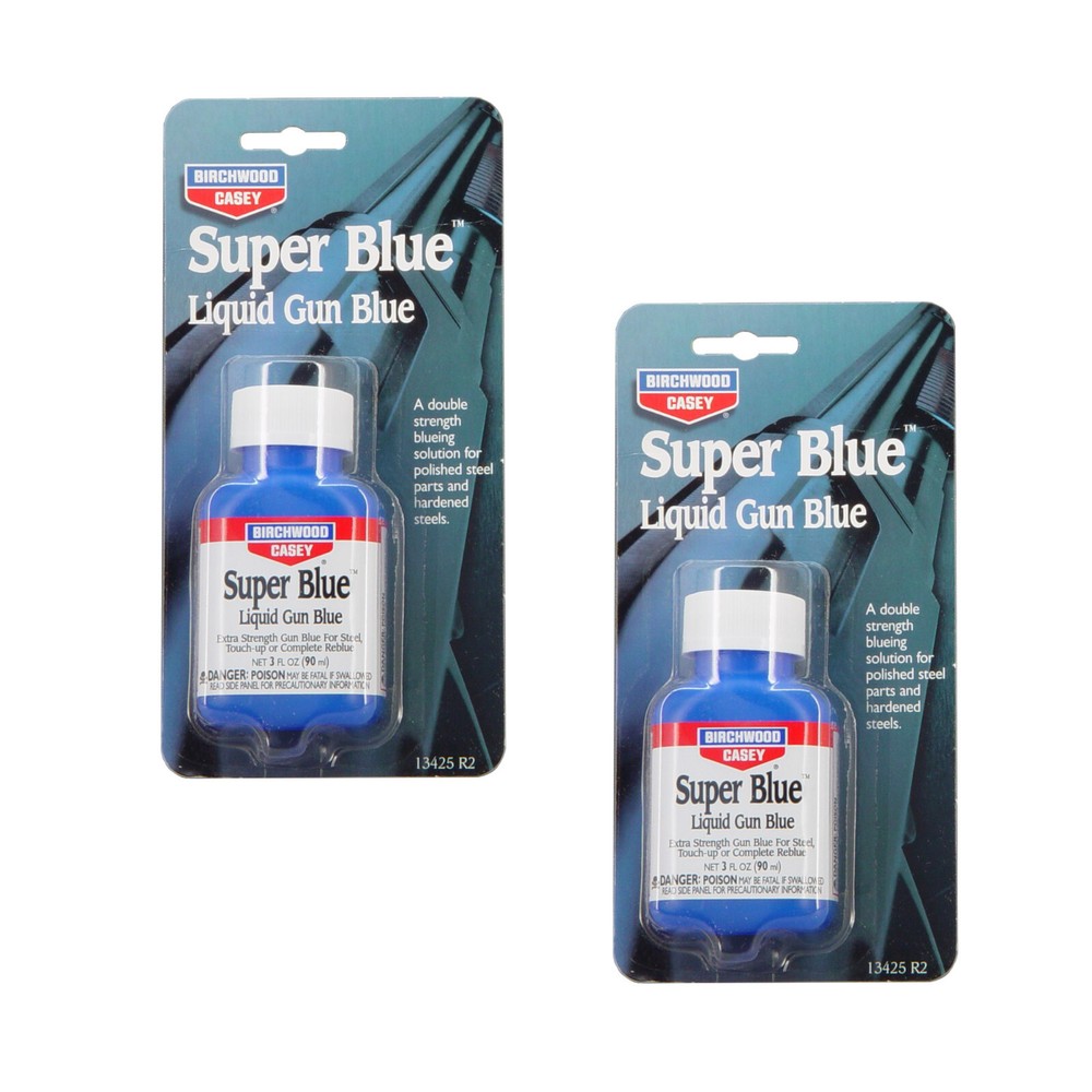 Birchwood Casey Super Blue 2 Pack Liquid Gun Cold Blue for Metal