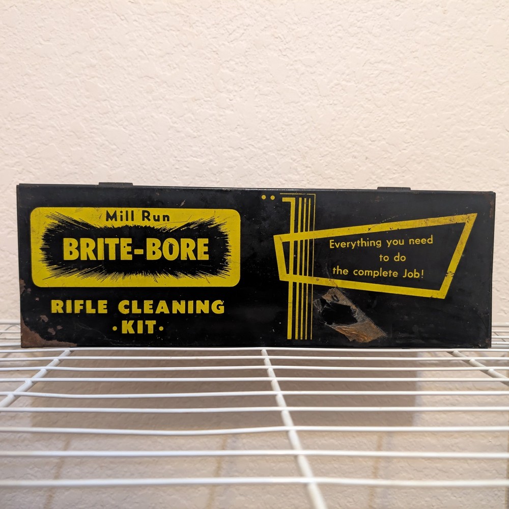 Mill Run Brite Bore Rifle Gun Cleaning Kit *Vintage*
