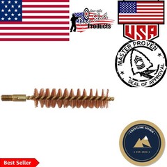 Pro Shot .50 Caliber Bore Brush with Crimped Wire for Efficient Firearm Cleaning