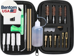 Universal Handgun Cleaning Kit for .22 .357/.38/9Mm .40 .45 Caliber Pistol Gun B