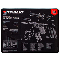 TekMat Ultra Premium Handgun Cleaning Mat Glock G4