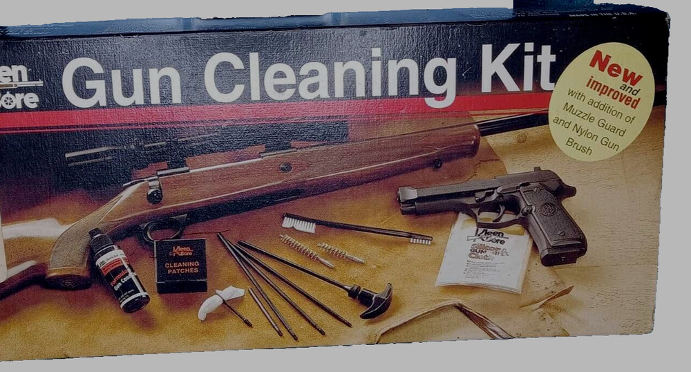 NEW/OLD STOCK KLEEN BORE UNIVERSAL GUN CLEANING KIT UK-213 FREE SHIPPING!