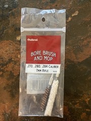 Outers Bore Brush And Mop .270, .280, .284 Caliber 7MM Rifle New In Sealed Pkg