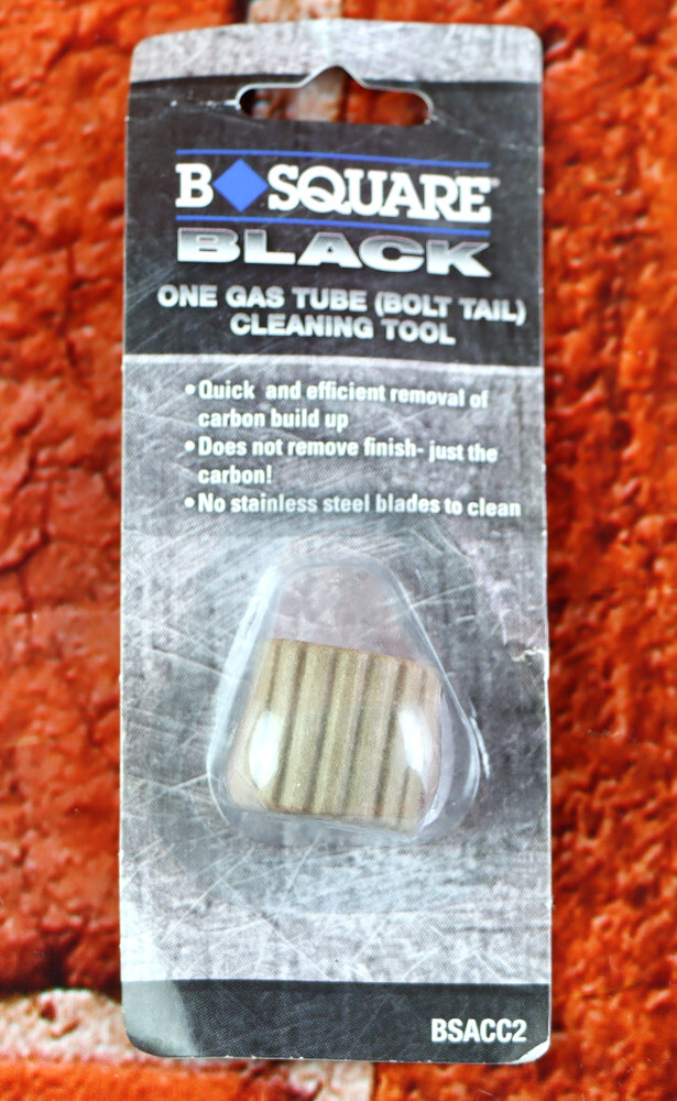 Safariland B-Square Black Gas Tube Bolt Tail Cleaning Tool Carbon Remover BSACC2