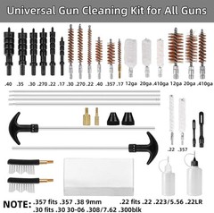 All-in-One Universal Gun Cleaning Kit for Safe and Effective Firearm Maintenance
