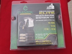 Clenzoil Multi-Gauge Shotgun Kit Black Gun Cleaning Kit 410-20 Ga-12 Ga-16 Ga