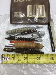 Lot of Gun Cleaning Tools,Brushes,Rods,Oil,Outers,Rifle Rods,Muzzleloader Book