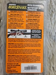 Hoppe’s Bore Snake Rifle Cleaner .308, 30-30, .30-06, .300 .303 – NEW