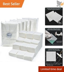 Gun Cleaning Patches Lint-Free Absorbent Multi-Size Bulk 1800pcs