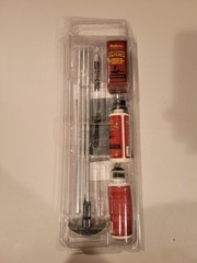 Outers 96300 Used 7 Pc Gun Cleaning Kit w/ Rods, Adapter, Cloth, Sandpaper & Oil