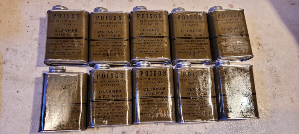 Lot of 10 RIXS-205 Rifle Bore Cleaner American Oil & Supply Company
