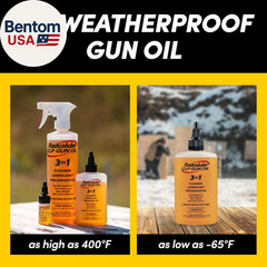 3-In-1 CLP Gun Oil, Lubricates & Preserves All Types of Firearms, Military-Grade
