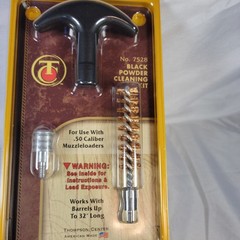 Thompson Center T/C .50 Cal Muzzleloader Black Powder Cleaning Kit No. 7528 New!